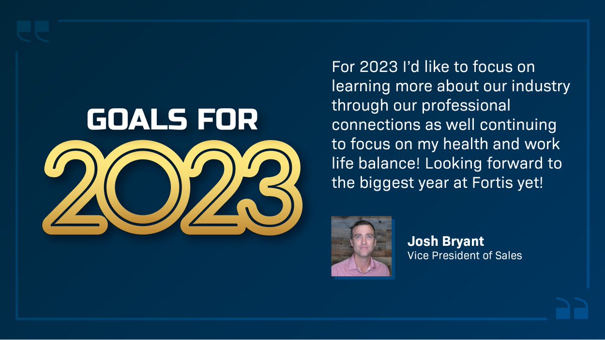 FortisPay's tweet image. #TeamFortis certainly raised the bar in 2022 and we're all gearing up for an amazing year! We’re still ringing in the new year over here and chatting about our #goals and #resolutions. Check out some of the 2023 New Year goals team members shared with us. #NewYearResolutionsYear