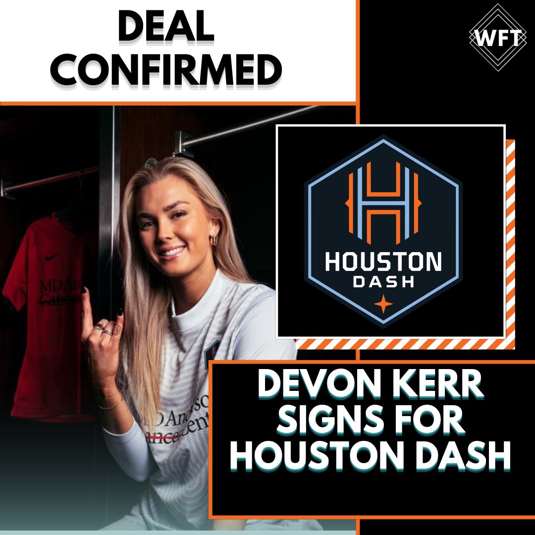 WFTalks's tweet photo. NWSL side Houston Dash have signed goalkeeper Devon Kerr on a one year deal, Kerr joins after her contract with Washington Spirit ended. #HoldItDown #NWSL https://t.co/oEGpXV4Etp