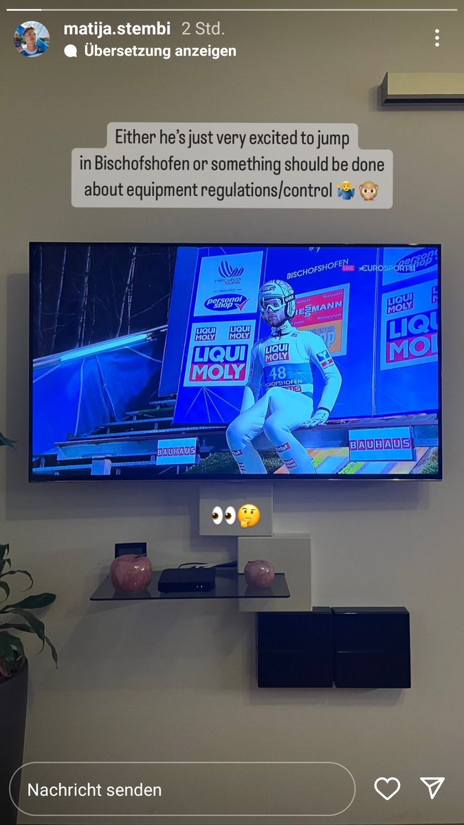 mokrzesikk's tweet photo. Tymczasem Matija #Stemberger 🇸🇮 na swoim Instagramie 😅 #skijumping #skijumpingfamily @szt_redakcja https://t.co/S0yzdFZ5d3