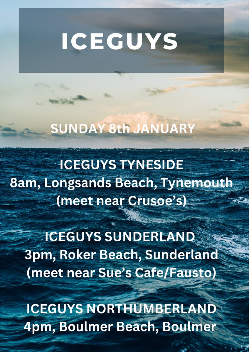 #iceguys #tyneside #sunderland #northumberland #cold #water #life #wimhofmethod #breathworth #friends #support #join #us