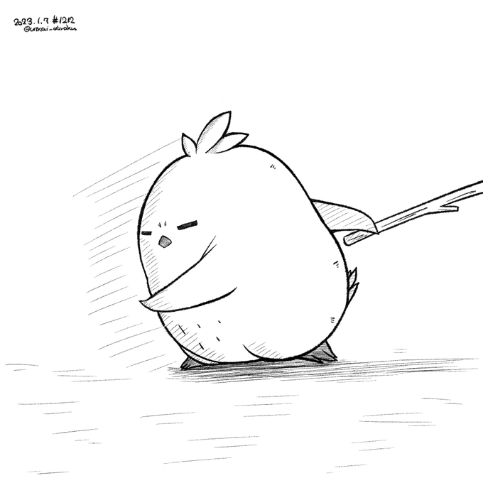 ラクガキおじさんの朝は早い。おは アバンストラッシュ。#art #illustration #drawing #絵  #お絵かき #イラスト #絵描きさんと繋がりたい #イラスト好きさんと繋がりたい #冬の創作クラスタフォロー祭り #w_witch #L_witch  #ルミナスウィッチーズ 