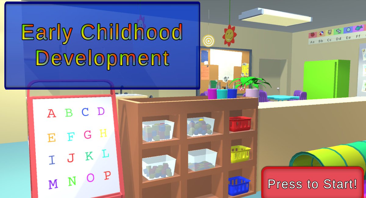 WakeTechGameDev's tweet image. We completed the final internship funded by the National Science Foundation. Our students developed a simulation to train students in the Early Childhood program. You should give it a try at waketechsgd.itch.io/early-childhoo…, or watch the video trailer at youtu.be/mllyjM3mcfk!