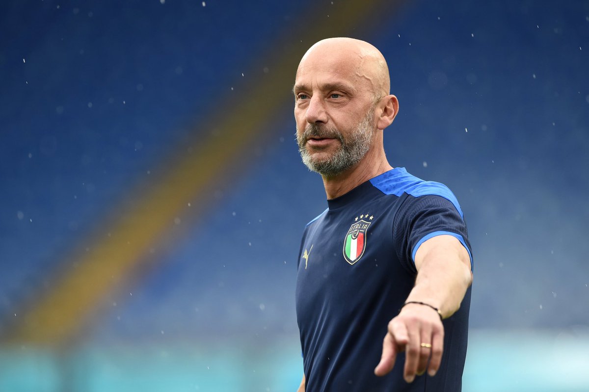 g_sangiuliano's tweet photo. Perdiamo un grande calciatore e un uomo di assoluto valore. Gianluca Vialli, orgoglio italiano, ha saputo farsi amare in patria e in Europa. Addio "Stradivialli", eroe delle notti magiche azzurre. https://t.co/nfQ7EhFbNY