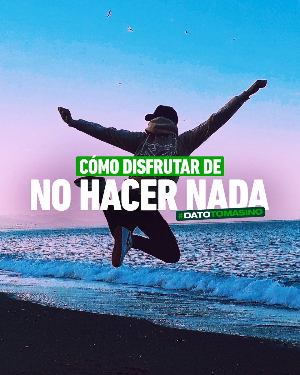 SantoTomas_PM's tweet photo. ¡No es necesario estar haciendo siempre alguna actividad! 😄
Porque se puede disfrutar de múltiples maneras…

Aprovecha los momentos que tienes de descanso para relajarte y cuidar de ti, porque es importante cuidar no sólo de tu cuerpo sino también de tu salud mental ✌🏻 https://t.co/yXU7t5JSrJ