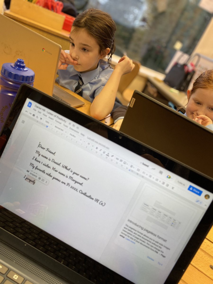 BrabynsPrep's tweet photo. Year 4 have been getting their letters of positivity ready to post to our partnered school as part of the @DianaAward #PositivePostBox #BPSNuture https://t.co/cFxqIWhKgT