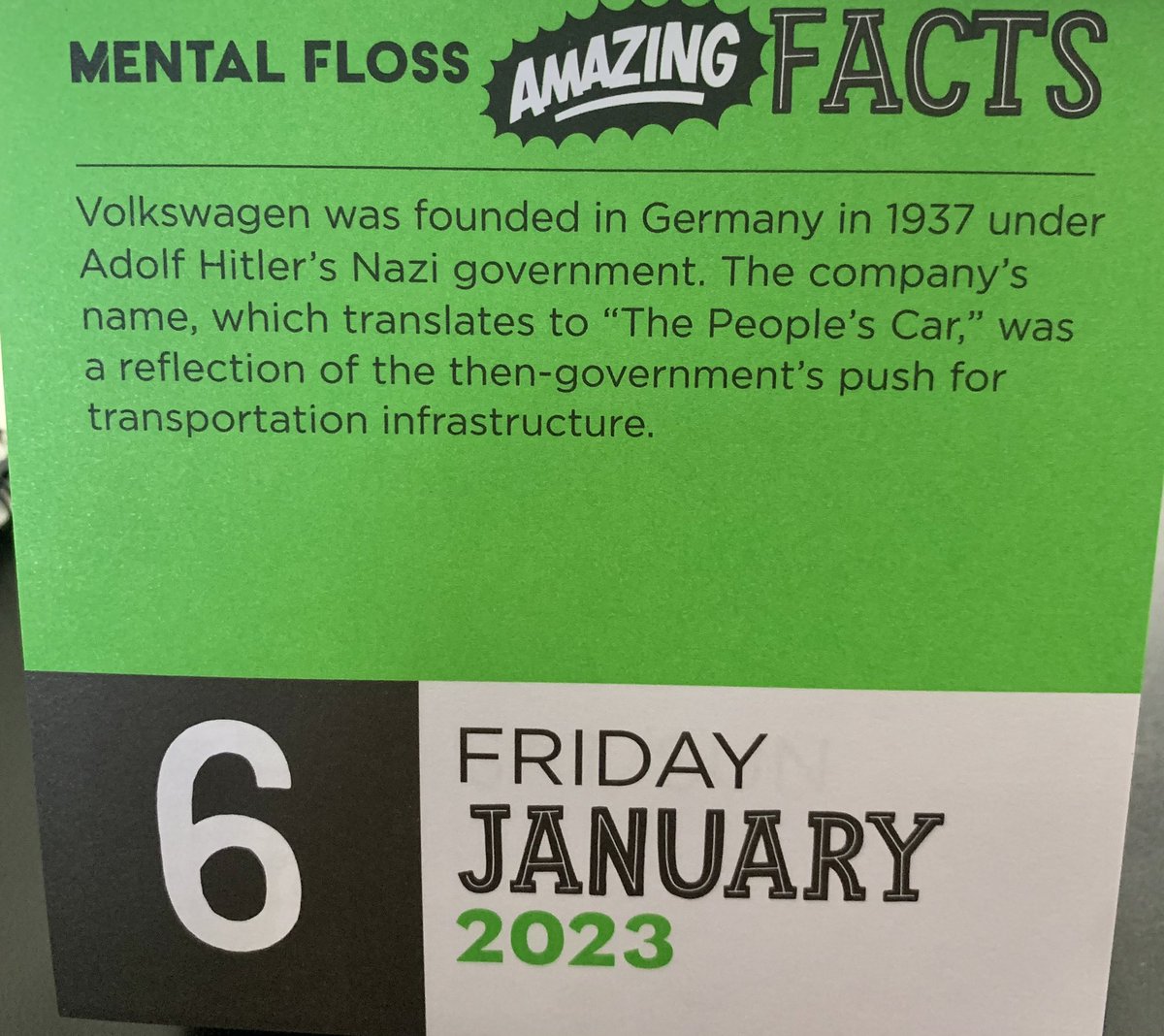 Hey <a href="/Alyssa_Milano/">Youth Era</a> , does today’s “Amazing Fact” hit home? 🤔😝.
<a href="/elonmusk/">Elon Musk</a> <a href="/VW/">Volkswagen</a> #ElonMusk