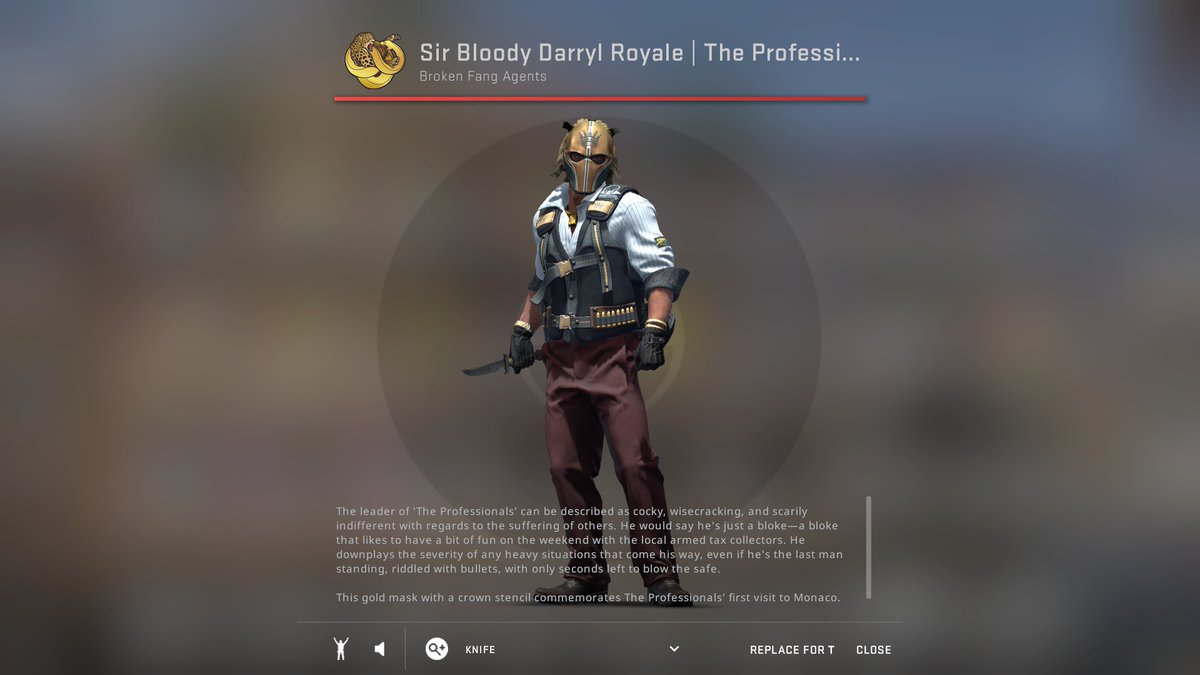 Tomas1120_'s tweet photo. 🔥 CS:GO GIVEAWAY 🔥

🎁 Darryl Royale | The Professionals ($12)

➡️ TO ENTER:

✅ Follow me &amp; @FruchtiH
✅ Retweet
✅ Tag 1 friend

⏰ Giveaway ends in 72 hours!

#CSGO #CSGOGiveaway https://t.co/AR0S1Uy1wU