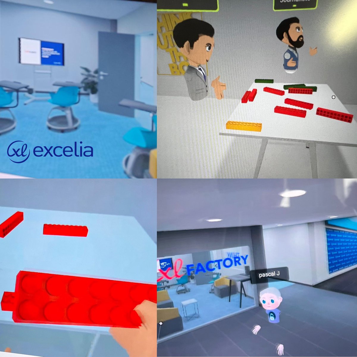 anthonyhie's tweet photo. [#XLVision👁️]Excelia Xpérience multicampus collaborative ds le #jumeaunumérique de notre #XLFactory avec nos Professeurs ! 
Un jumeau numérique entièrement conçu et développé par Excelia ! 🥽🚀
#digitaltwin  #Metaverse #VR #BusinessSchool #Innovation #ImmersiveLearningExperience® https://t.co/LG8mkwtpep
