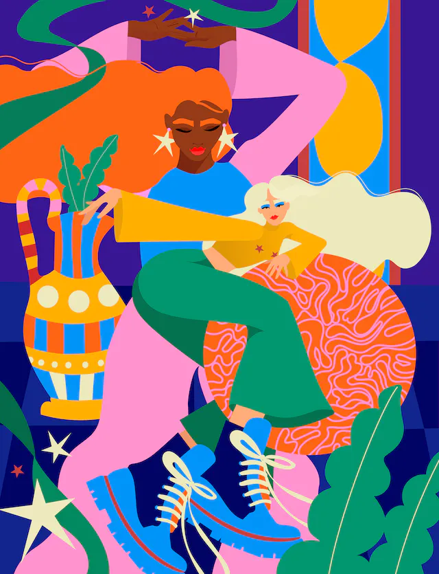 📢LAST CALL

December's <a href="/meta_angels/">Meta Angels | now part of @thehugxyz</a> x <a href="/Adobe/">Adobe</a> artist-in-residence was the ever-colorful <a href="/DaniiPollehn/">Danii Pollehn</a>!

Angels &amp; Huggers can claim a FREE edition of her work "The Time is Now" through tomorrow, January 7🌱

🌈Mint now: app.metaangelsnft.com/adobe-air/mint