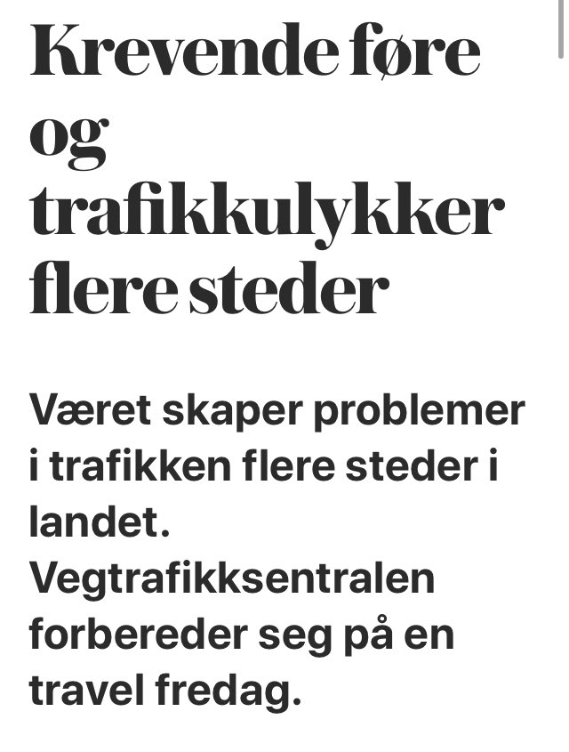 Tror de fleste har fått med seg det nå! De kjører snøscooter i Oslo’s gater 😅😂🤣 Det var Dagsnytt over til været…