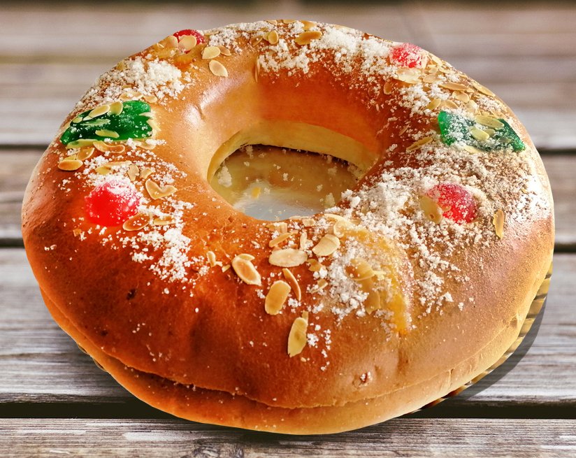 Cómo se hace el roscón de reyes de hojaldre