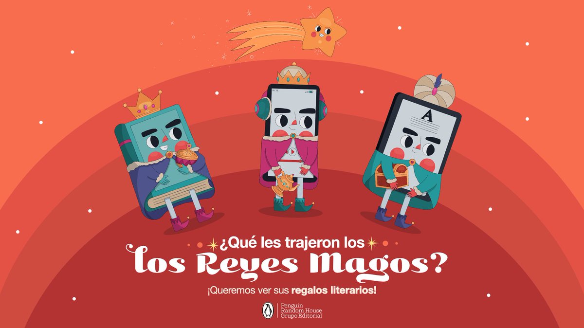 penguinlibrosmx's tweet photo. ¿Ya les llegaron sus regalitos de #DíaDeReyes? ¡Presúmanlos aquí! 👑🐫👑🐘👑🐎 Y para todos los que recibieron una tarjeta de regalos, dejen que nuestro #PenguinBot les recomiende los mejores libros para ustedes, directo en su WhatsApp: 🎁📚 https://t.co/OiqE3nTwld https://t.co/4LTlE8YHoY