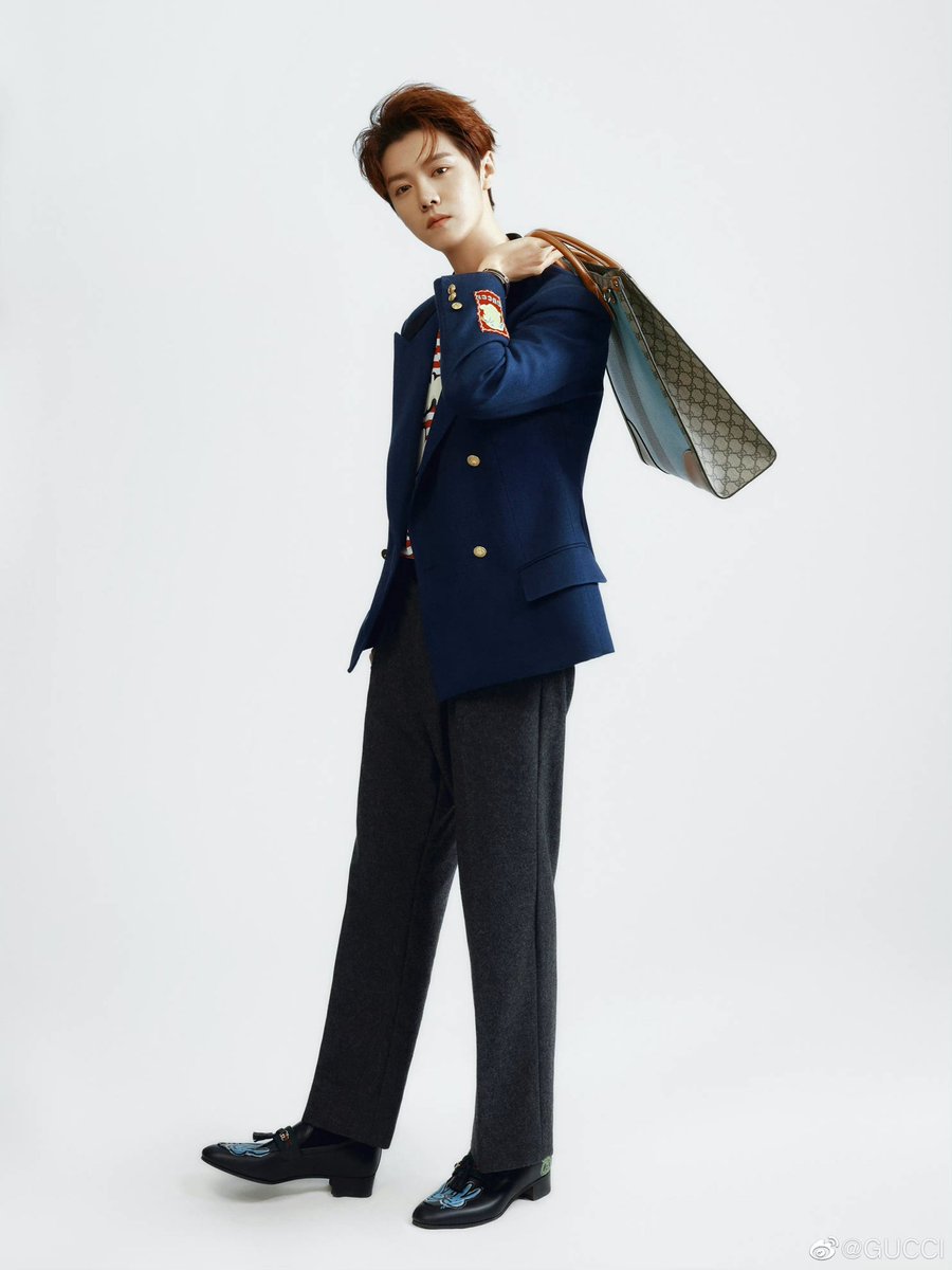 luking0420's tweet photo. @gucci GUCCI’s Global Brand Ambassador #LuHan 🐰 https://t.co/UBxeCT5zYZ