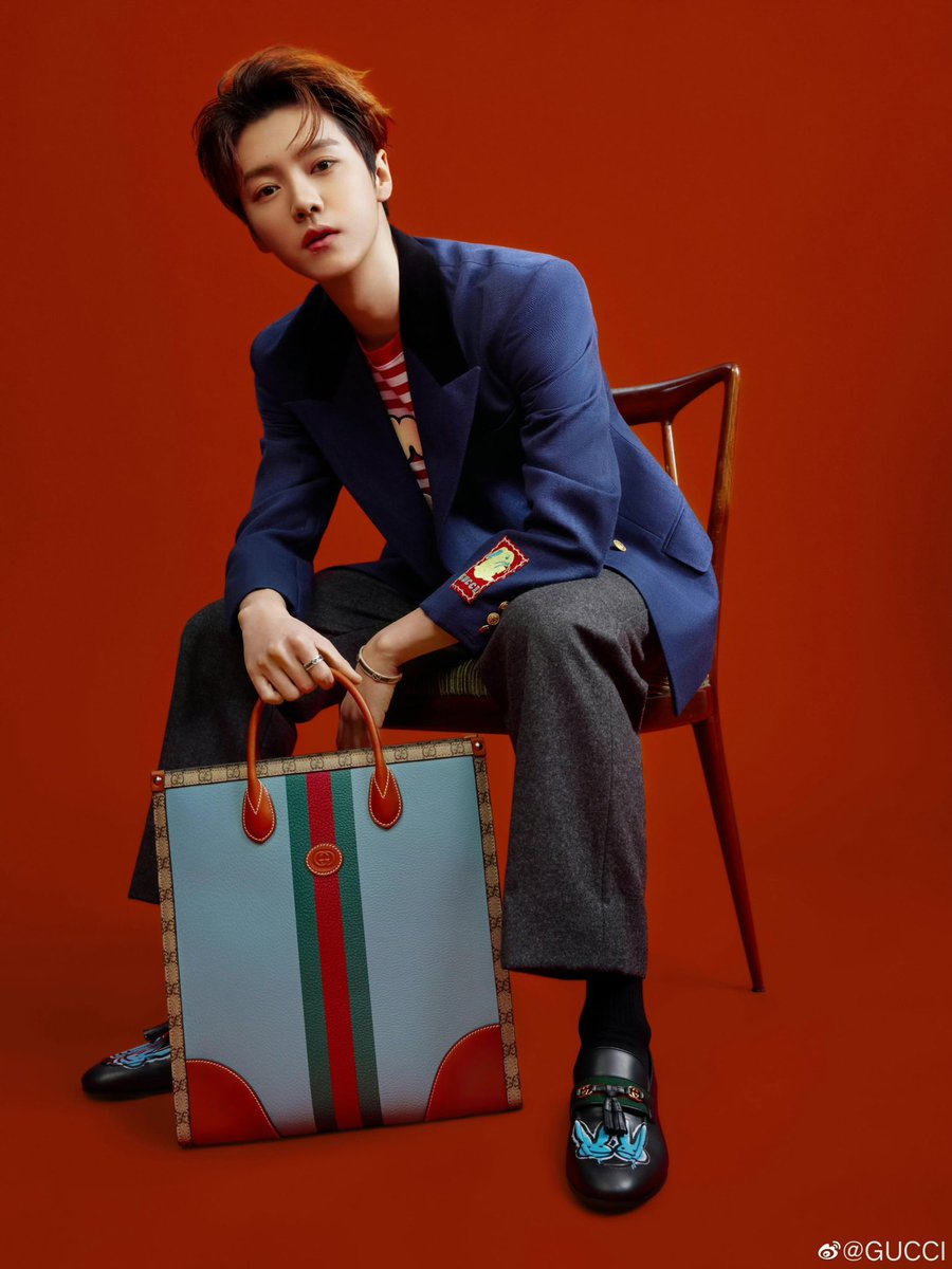 luking0420's tweet photo. @gucci GUCCI’s Global Brand Ambassador #LuHan 🐰 https://t.co/UBxeCT5zYZ