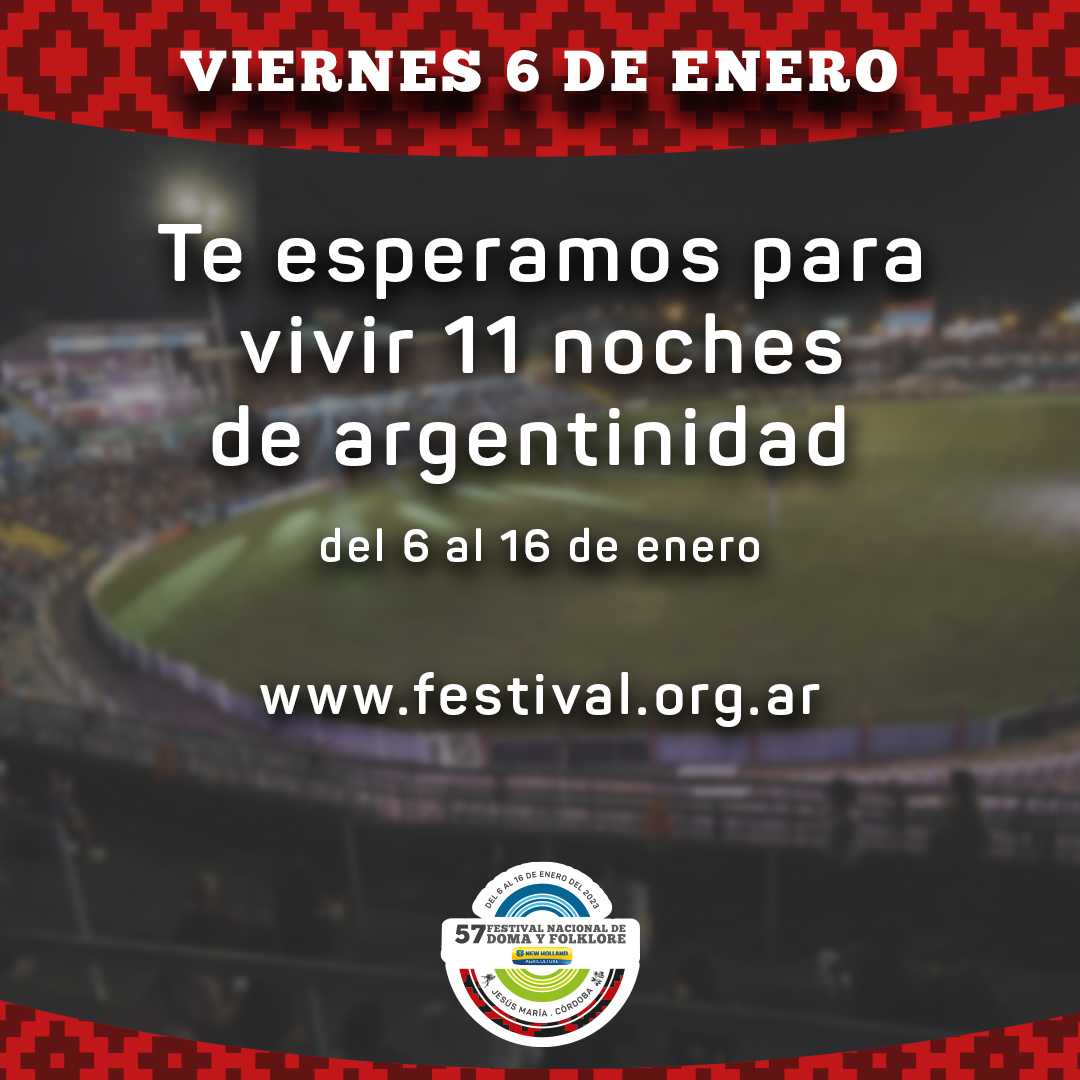 FestivalJM's tweet photo. Primera noche festivalera 🙌🇦🇷💃  @abelpintos, @jairo.cantante, @ceibooficialok, @meibelok @efraincolombooficial @sonido_xtremo 
🎫 Entradas  👉https://t.co/prbEuuWhZw (link en bio)

#ColoryCoraje #FestivalJM #JesúsMaría #Edición57 #EneroEnLaPiel #FestivalJM23 https://t.co/rSzaKmSrRQ