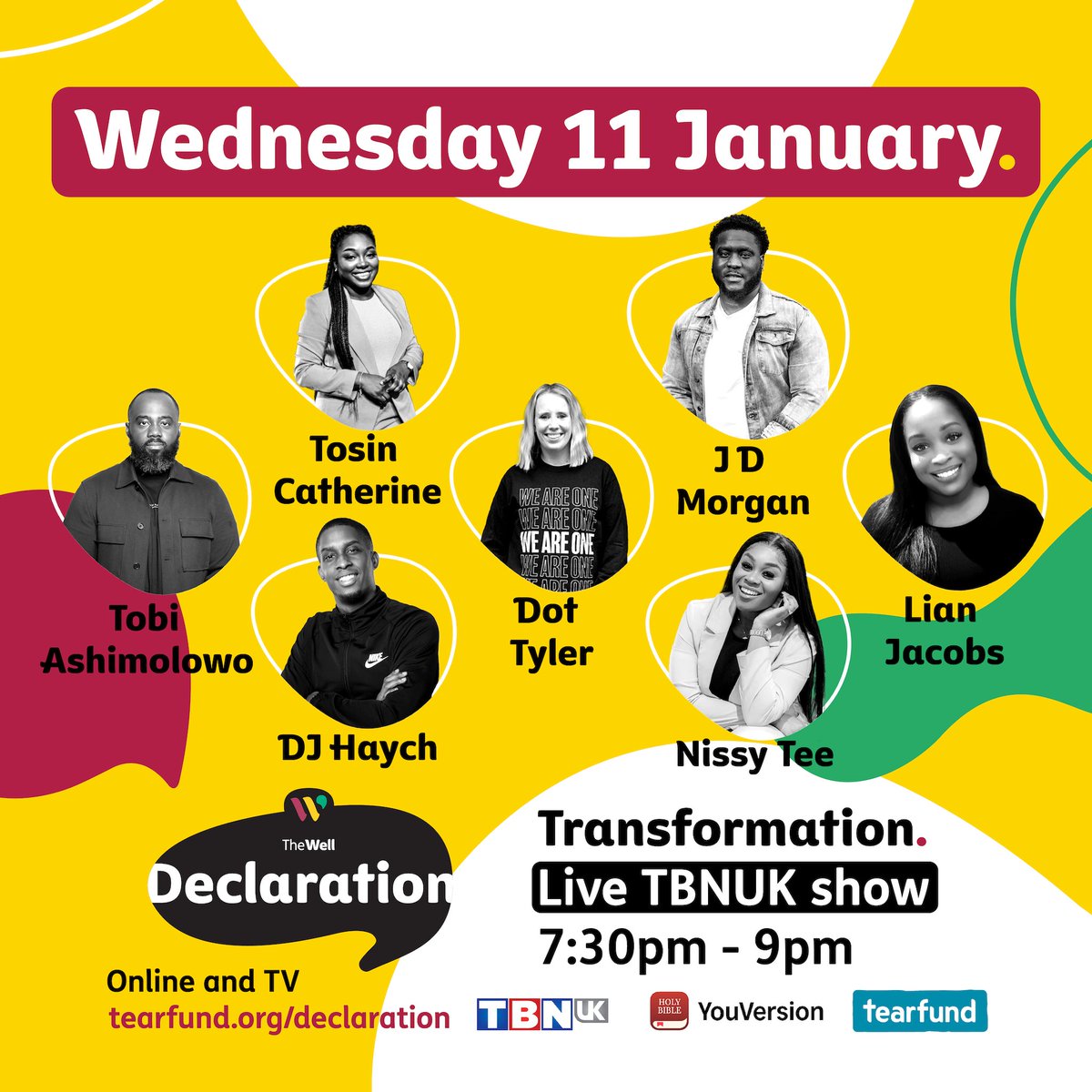 TheWellOrg's tweet photo. Wednesday 11 January - Becoming an agent of transformation will mean allowing God to renew your mind and heart, and serving your community by seeking justice. Join us!

➡️ Morning Prayer
➡️ Theology Session⁣
➡️ Live TV Show
➡️ Afterparty https://t.co/j2hBRdflJI