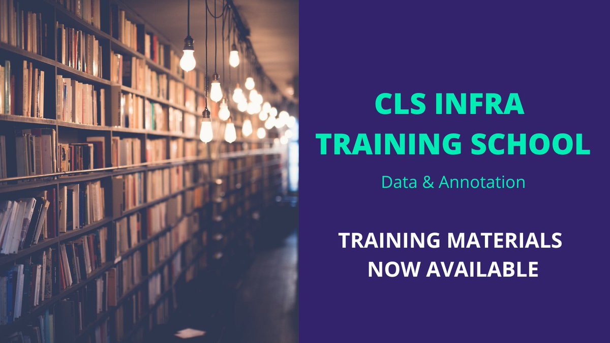 CLS INFRA | @CLSinfra@fedihum | @clsinfra.bsky (@clsinfra) on Twitter photo With our friends at <a href="/DARIAHeu/">DARIAH-EU | @dariaheu.bsky.social</a>, we have published all of the learning materials and session recordings from the 2022 Prague Training School on DARIAH-Campus: campus.dariah.eu/resource/event…
#ClsInfraTraining With our friends at <a href="/DARIAHeu/">DARIAH-EU | @dariaheu.bsky.social</a>, we have published all of the learning materials and session recordings from the 2022 Prague Training School on DARIAH-Campus: campus.dariah.eu/resource/event…
#ClsInfraTraining