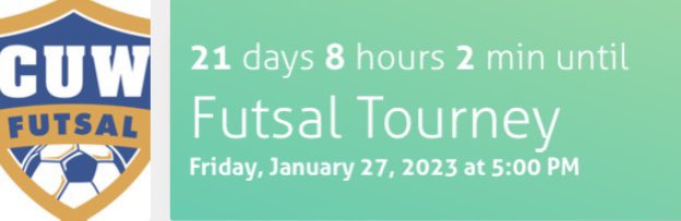 Only 21+ days until we host teams from the following clubs to our 25th Annual Youth Indoor Futsal Tournament.

<a href="/TorosSoccer/">AC Toros</a> <a href="/BavarianSoccer/">Bavarian United Soccer Club</a> <a href="/MKickersSC/">Milwaukee Kickers Soccer Club</a> <a href="/NSU_Soccer/">North Shore United</a> <a href="/FondySoccer/">Fondy Soccer</a> <a href="/NeenahSC/">Neenah SC</a> Pewaukee Sussex SC &amp; Random Lake SC