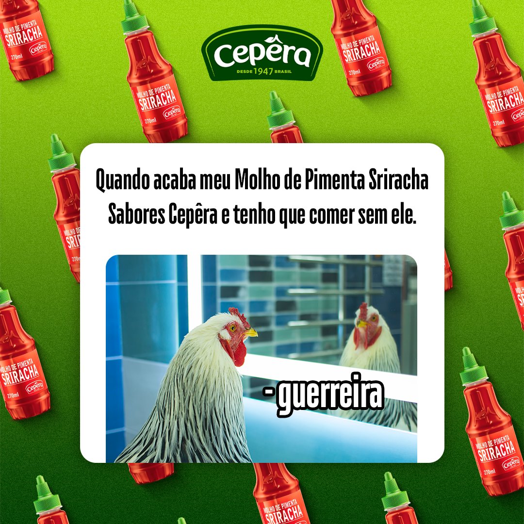 sabores_cepera's tweet photo. As vezes são dias de lutas para as pessoas que esquecem de comprar sua pimentinha Cepêra https://t.co/QWPlVRrRp2