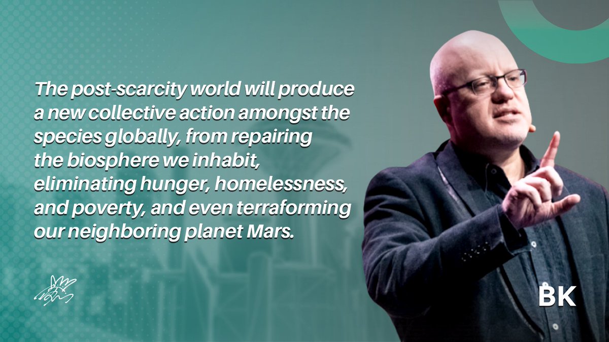 BrettKing's tweet photo. Following the dollar isn't going to get us far. Going beyond what is profitable will be possible thanks to automating our way out of scarcity. https://t.co/Ld67nJ2pVs #technosocialism #optimalhumanity https://t.co/rWiCT3AHUc