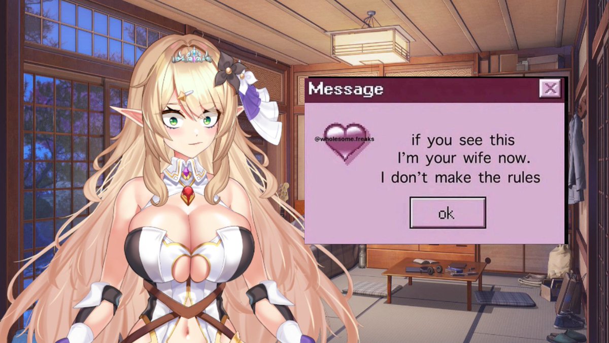ElaraVtuber's tweet photo. Welp I don't make the rules 🤷‍♀️ #vtuber #envtuber https://t.co/4DJKs8IpPY