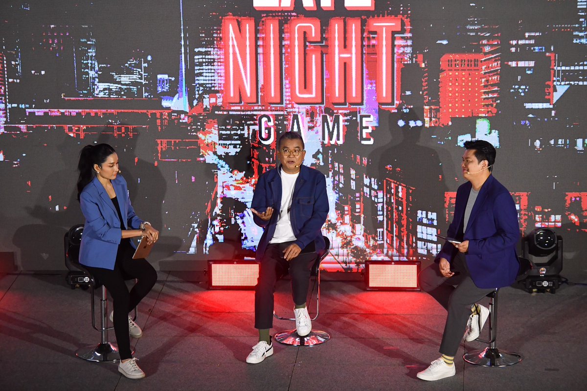 STARSOCIETY_TH's tweet image. MainStand ผนึกกำลัง ช่อง 9 กด 30 เปิดตัวรายการ “LATE NIGHT GAME” ดึง “ป๋าเต็ด-ยุทธนา” นั่งแท่นพิธีกร จ่อคิวออนแอร์ 6 กุมภาพันธ์นี้!! thestarsociety.com/37390 
#MainStand #LATENIGHTGAME #ป๋าเต็ดยุทธนา #ช่อง9กด30