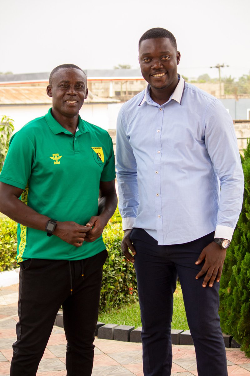 GoldStarsSc's tweet photo. ๐ฝ๏ธWe got a chance to speak to Michael Osei, Coach of the month of November.
#goldstarssc #BetPawaPremierLeague https://t.co/3PgG5zUk02