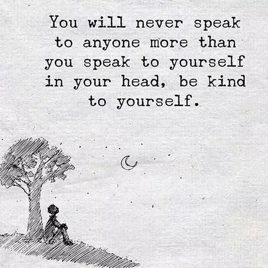 WealthfulMind's tweet image. Be kind to yourself 💚