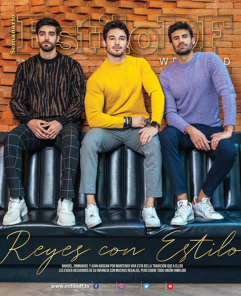 #EstiloDFWeekend REYES CON ESTILO 👑👑👑  Nahuel, Emmanuel y Juan Abogan por mantener viva esta bella tradición que a ellos les evoca recuerdos de su infancia con muchos regalos, pero sobre todo unión familiar. 
estilodf.tv/estilodf-reyes…
📍Kuut Garden Club