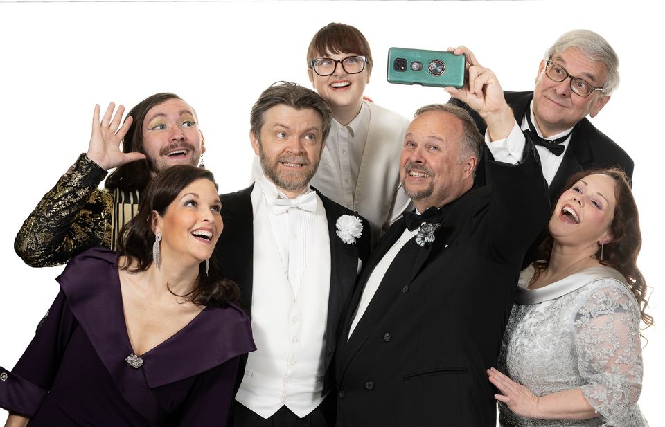 ed_director's tweet photo. What a cast! Looking good here is the talented cast of our upcoming comedy "It's Only A Play, which opens on January 19th. More info and tickets at https://t.co/ykqWpjfFn0. Not to be missed! https://t.co/EHtmDZy5c8