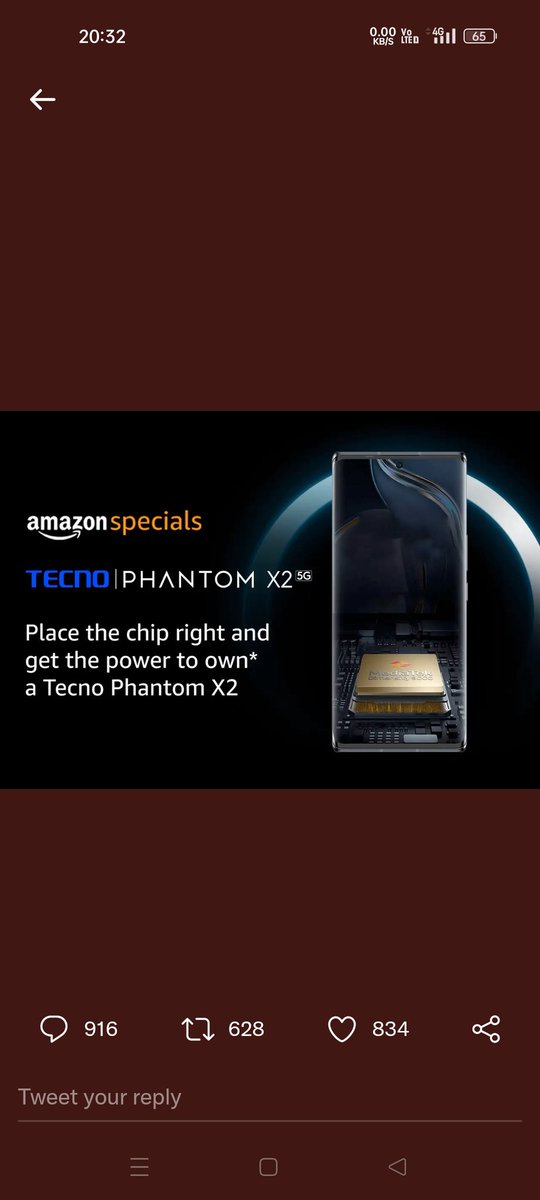 Devcktd111Kumar's tweet photo. @amazonIN M done this m so excited to win this special phone .
#TecnoPhantomX2 
#TecnoPhantomX2OnAmazonSpecials #Tecno https://t.co/j37DBDCMPV