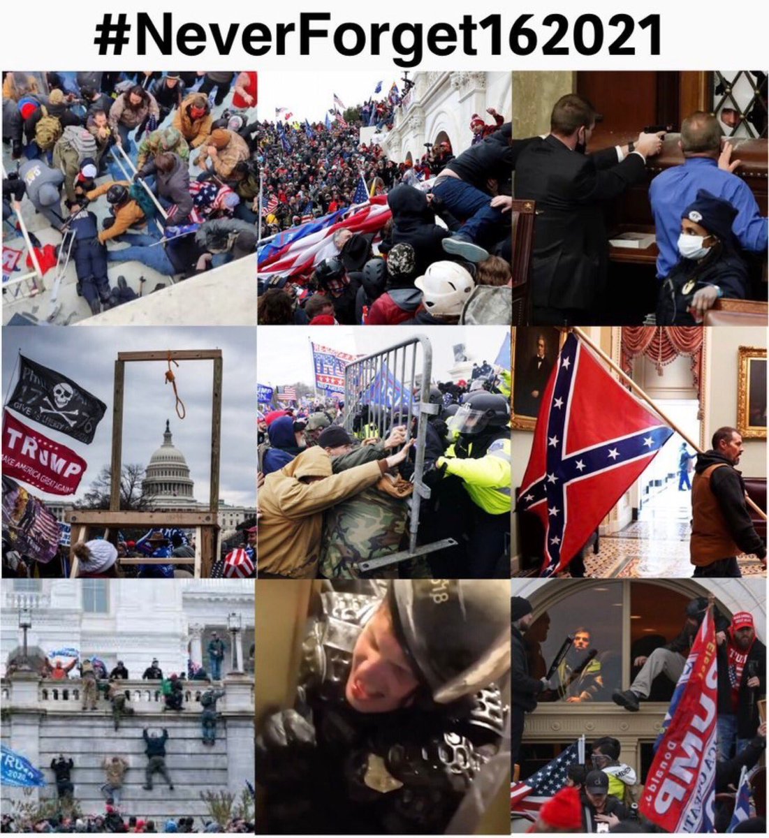Second anniversary of the day that the republican party lead by Donald J Trump attacked our seat of government. The shit on the floors and spread it on the wall and priceless paintings. We must never forget! #GOPTreason #January6th #GOPDomesticTerrorists #NeverForgetJanuary6th
