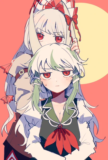 うしろにいる(麦) 