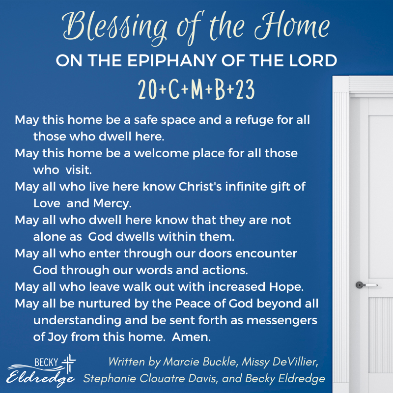 beldredge98's tweet photo. Happy Epiphany! Join our family in this annual ritual of blessing your home on the feast of the Epiphany. May Christ bless you and your homes! #epiphany #threekingsday #blessthishouse https://t.co/X5wsHAXjed https://t.co/lluG7M0Rme