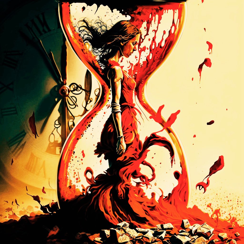 My new piece Trapped In Time is available for auction.

It is a reminder to make the most of every day!

This year invest in yourself.

Focus on learning all of the new  tools that will become available.

Keep an eye on <a href="/MetacampusAI/">Metacampus.ai</a> for help.

 opensea.io/assets/ethereu…