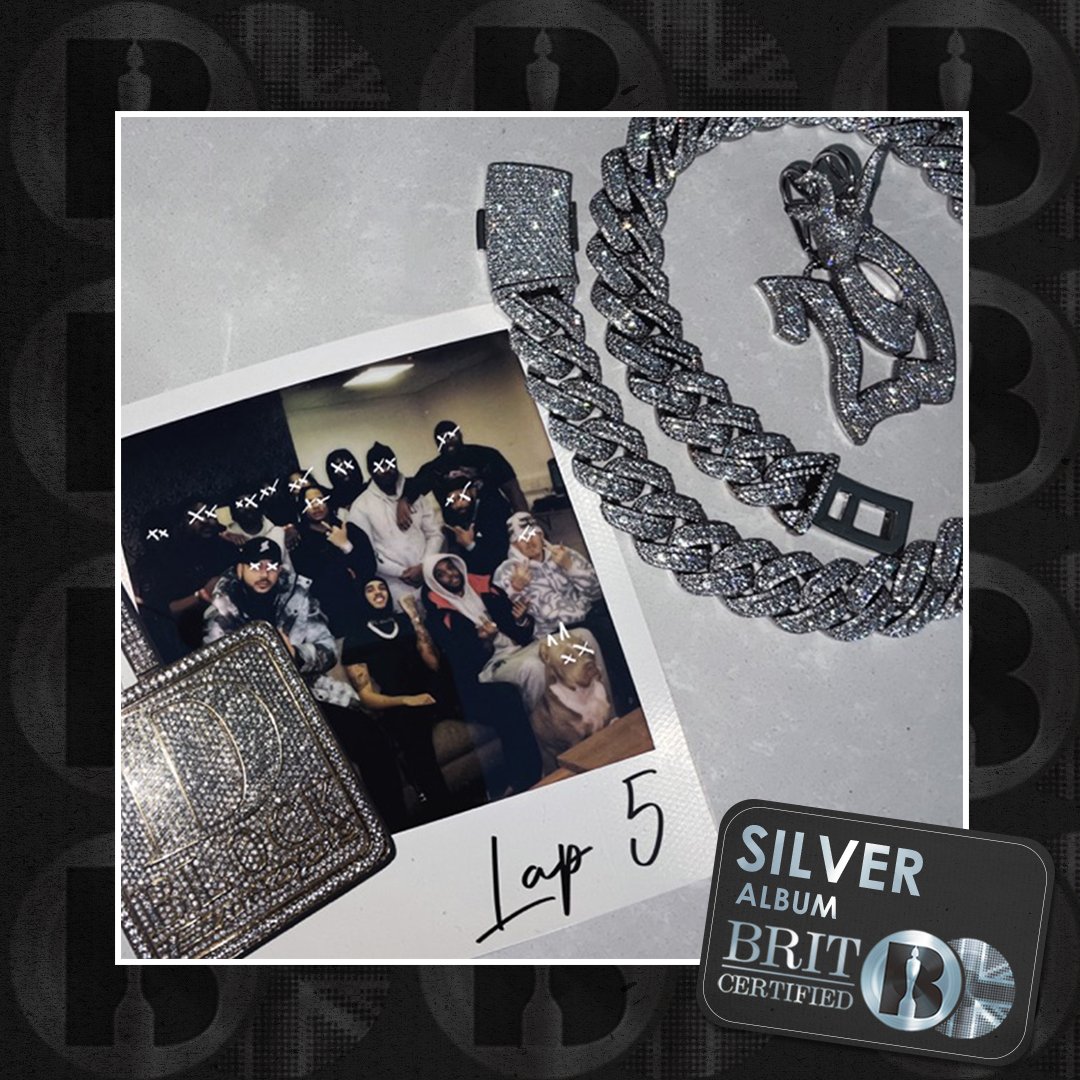 'Lap 5', the album by <a href="/DBlockEurope/">D-Block Europe</a>, is now #BRITcertified Silver