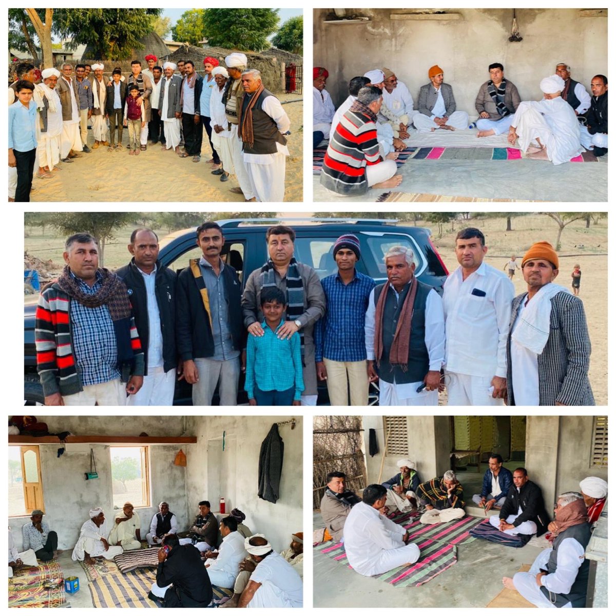 kkvishnoibjp's tweet photo. आज विधानसभा क्षेत्र गुड़ामालानी प्रवास के दोरान क्षेत्र में विभिन्न परिवारों के दुःखों में शामिल होकर दिवंगत आत्माओं को श्रद्धांजलि अर्पित की एवं शोक संतप्त परिजनों को धीरज बंधाया।
#gudamalani
#Barmer https://t.co/tgbr61X7eo