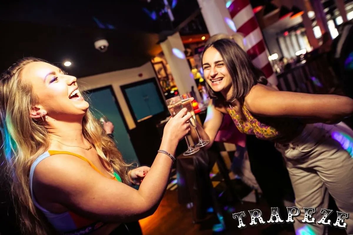 Cheer to the first weekend of 2023! 🥂

The festive season may have passed but the party continues here at Trapeze Bar! 🎪

See you from 5pm for the best Happy Hour in town, resident DJs and the best party people in town 🕺