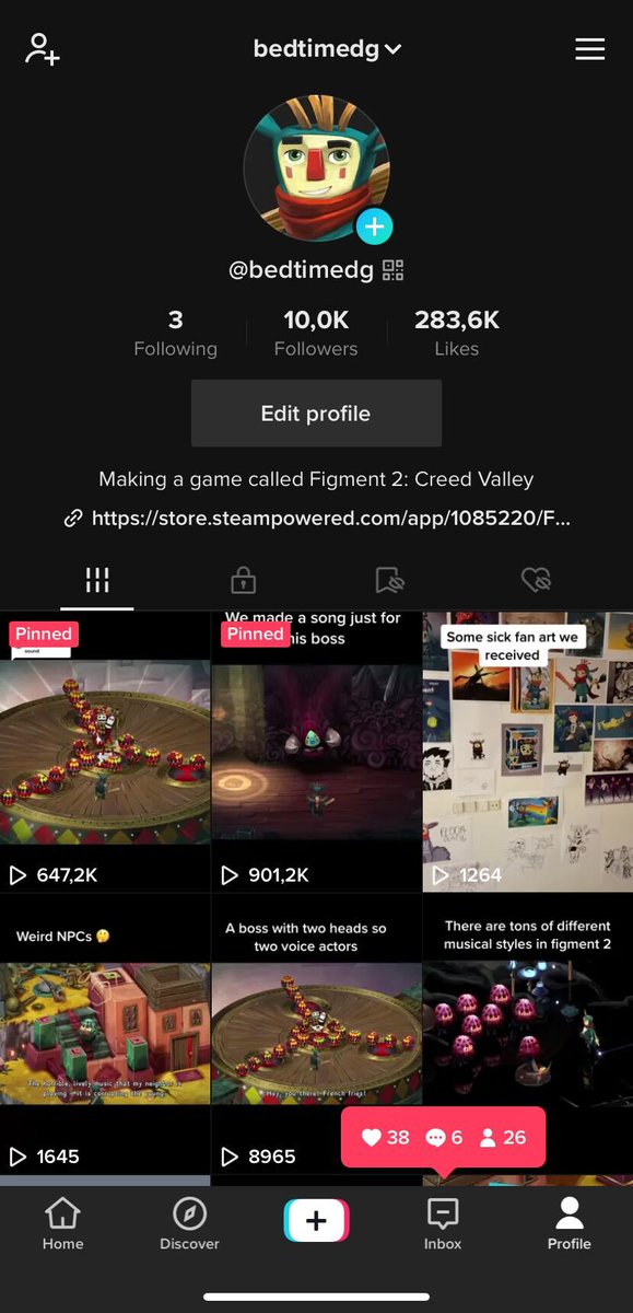 _Hansito's tweet image. 10K followers on TikTok in 18 days!!!

With 4 million video views and 280K likes 🕺