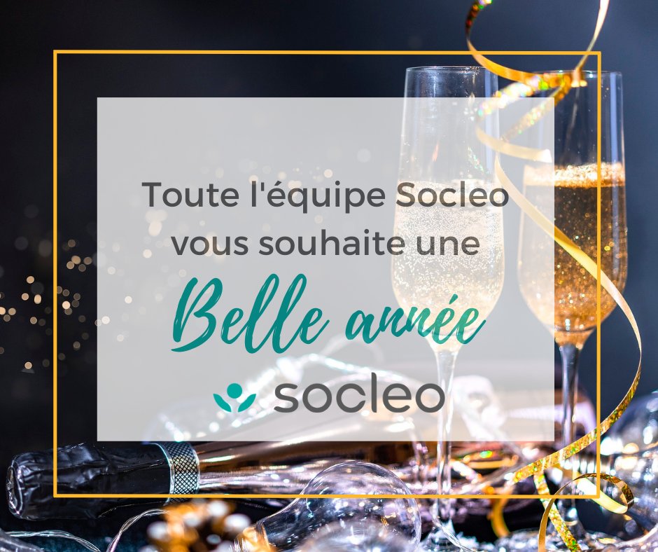 Toute l'équipe Socleo vous souhaite une merveilleuse année 2023 ! 🥂🥳 Qu'elle soit douce et vous permette de réaliser tous vos désirs.