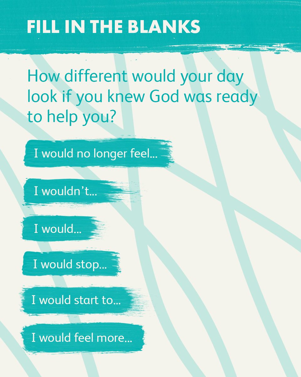 8. 27 million adults in the UK pray. 10 million pray regularly. Half of those who pray believe God hears their prayers. Seriously try it out for yourself and see what happens…

#trypraying #2023