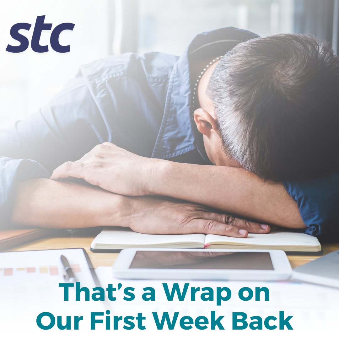 We don't know about you, but the first week back after the holidays is always a bit hectic for us! But we made it, and you did too!

Now it's time to pat ourselves on the back 👏, recharge 💤 and get ready for the rest of 2023 🚀

#StirlingTrainingConsultants #2023ready