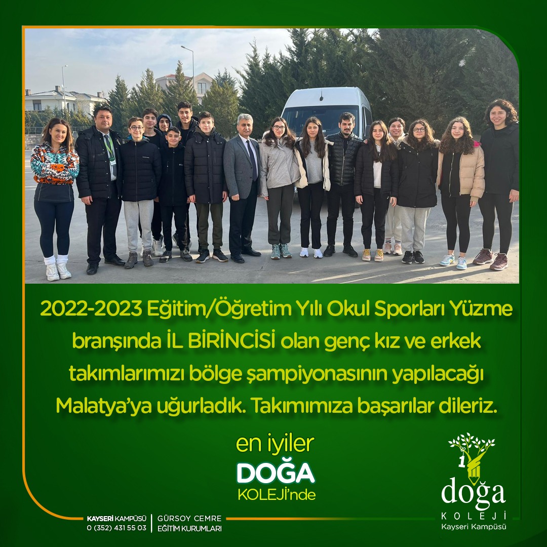 EN İYİLER DOĞA KOLEJİNDE @drhalilgursoy @cubukcu_tulay @DogaOkullari