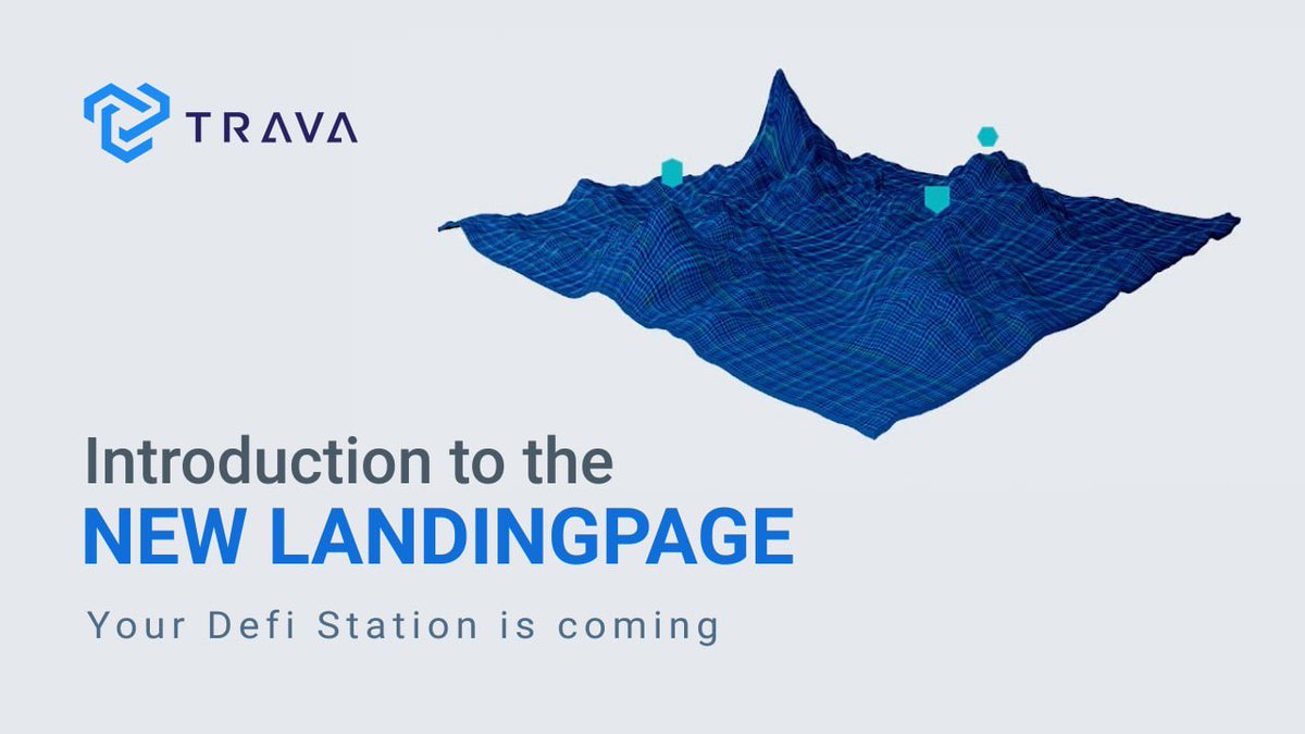 trava_finance's tweet photo. 💫INTRODUCTION TO THE NEW LANDING PAGE💫

We would like to introduce the new Landing page for the Trava DeFi Station:

🟡Decentralized Lending Marketplace
🟢Trava Knight NFT
🔵Trava Funding management

📍Explore now: https://t.co/fmR2zMHn7R
🔎and let us know your thoughts. https://t.co/gSeWxWdqe2