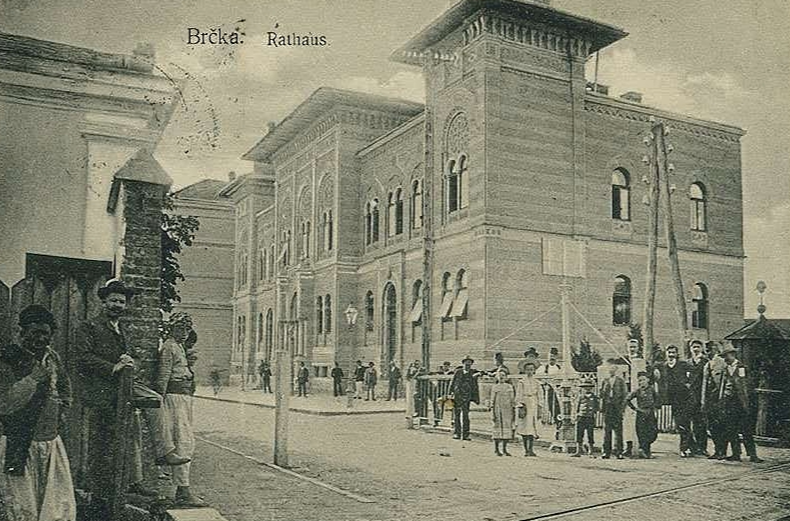 BosnianHistory's tweet image. Brčko town hall - 1910 #Brcko