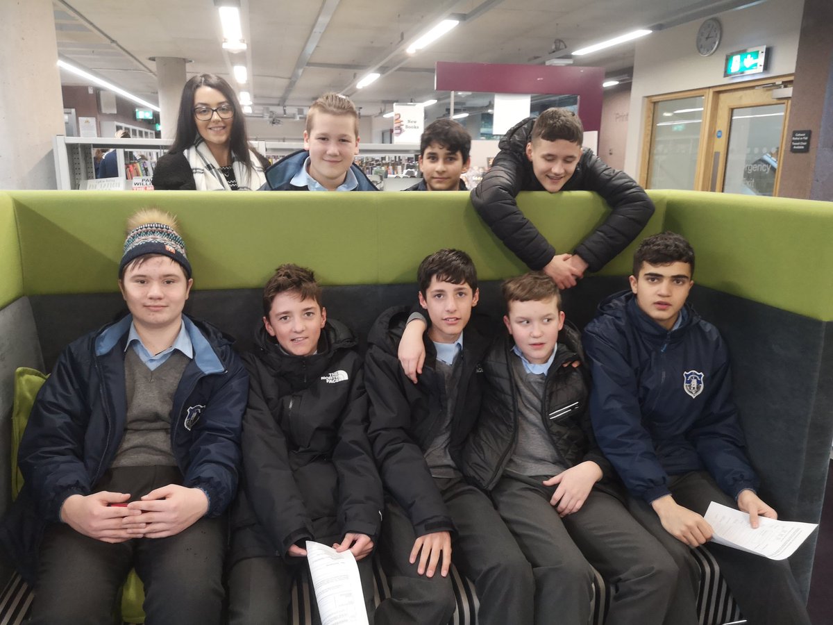 selskarlib's tweet photo. First Years loved their visit to Wexford town library this afternoon. Thank you Linda for showing us around. Students left with promises to return and those not already members will be soon! #community https://t.co/ktDoUmjyzB