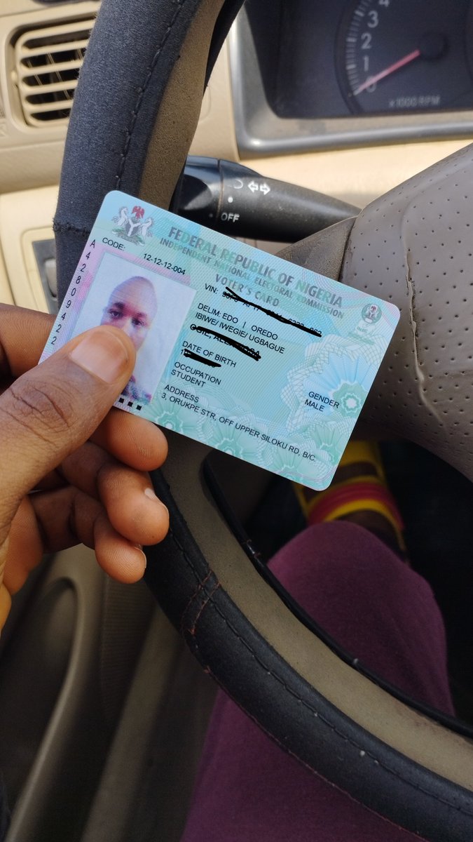 NissiDaKing's tweet photo. @PeterObi I collected mine already and also forced my mom to collect hers which she did. From my house to yours, we are #Obideint 💯 https://t.co/xT603dBrzg