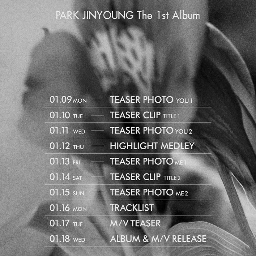 [Información] 06.01.23

¡Ya tenemos fecha para el primer álbum solista de JINYOUNG!

🍑 18.01.23

© JINYOUNG

#Jinyoung #진영 #박진영 
#GOT7 #갓세븐 #GOT7Official
#IGOT7 #아가새 
#GOT7_Encore #GOT7Forever   
#GOT7_With_IGOT7 
#JinyoungGot7 #Actorpark
#ParkJinyoung 🧸