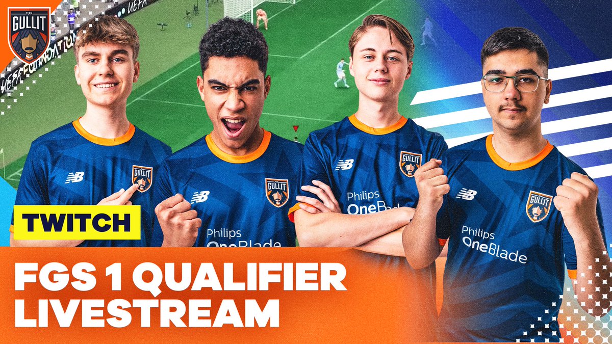 TheTeamGullit's tweet photo. 𝗙𝗚𝗦 𝟭 𝗤𝗨𝗔𝗟𝗜𝗙𝗜𝗘𝗥 𝗟𝗜𝗩𝗘𝗦𝗧𝗥𝗘𝗔𝗠 🏆

First FGS Qualifier of the year, means the first livestream on our Twitch. 

We're covering all our games, and we're going to do it in the best way possible, with a commentator and different POV's!

📺 https://t.co/Iw7SUQGlOu https://t.co/idHpVO0KTG