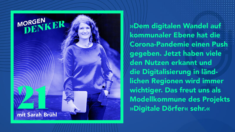 FraunhoferIESE's tweet image. #REMINDER: Die #Digitalisierung bietet ländlichen Regionen viele Potenziale.

Welche Chancen daraus entstehen, erklärt S. Brühl (@Betzdorfdigital) in Folge 21 unseres #MorgenDenker-#Podcasts am Bsp. des @FraunhoferIESE-Erfolgsprojektes @digitaledoerfer: s.fhg.de/pod-21